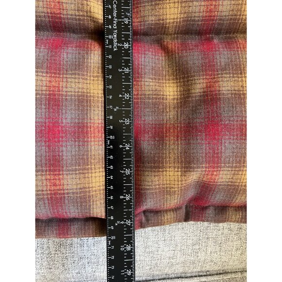 Timberland X Pendleton Wool Puffer Vest XXL Plaid Leather Down Filled Country - Picture 12 of 14